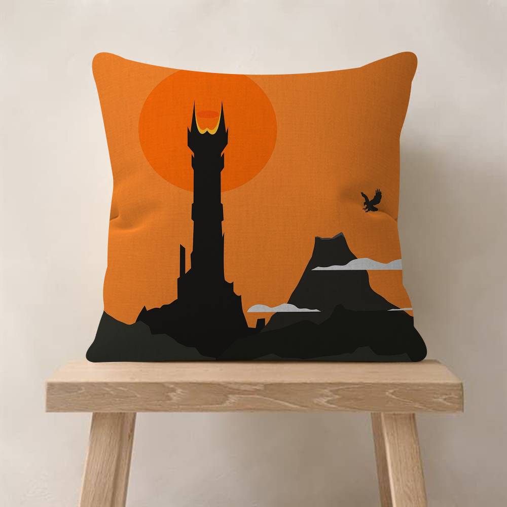 The Lord Of The Rings Movie Movie Pillowcase Toon Gift Cushion Cover Bedroom Home Sofa Chair Seat Decor Pillow Case