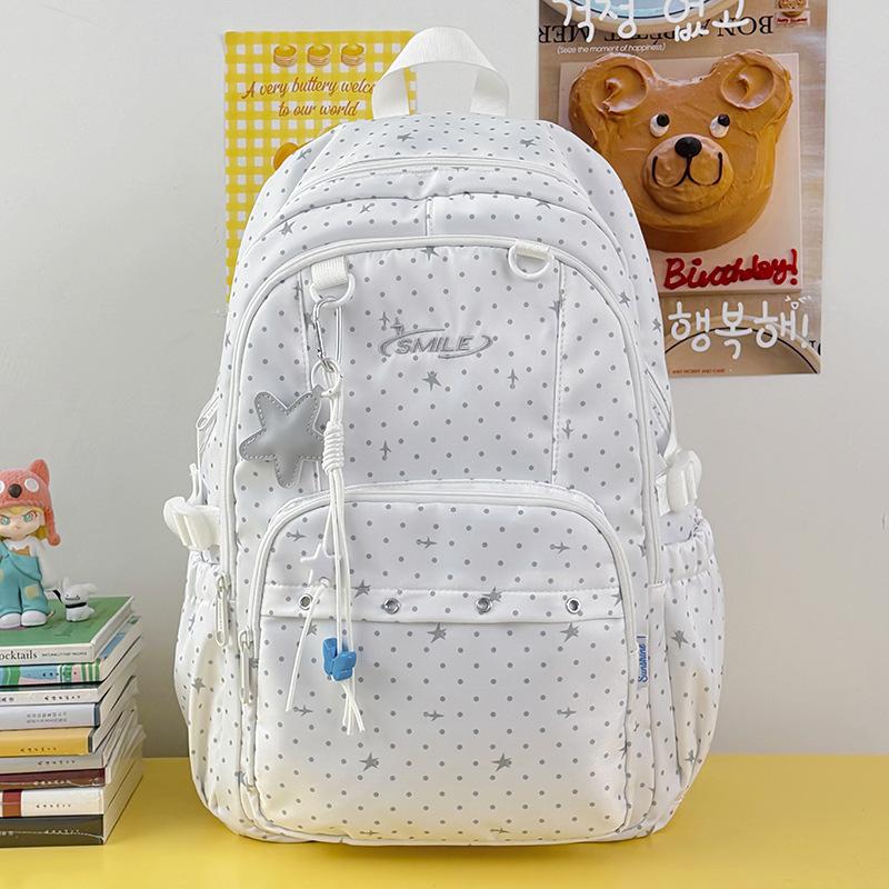 Schoolbag Japan and Korea new junior high school high school college student schoolbag female small fresh and cute large capacity backpack simple a
