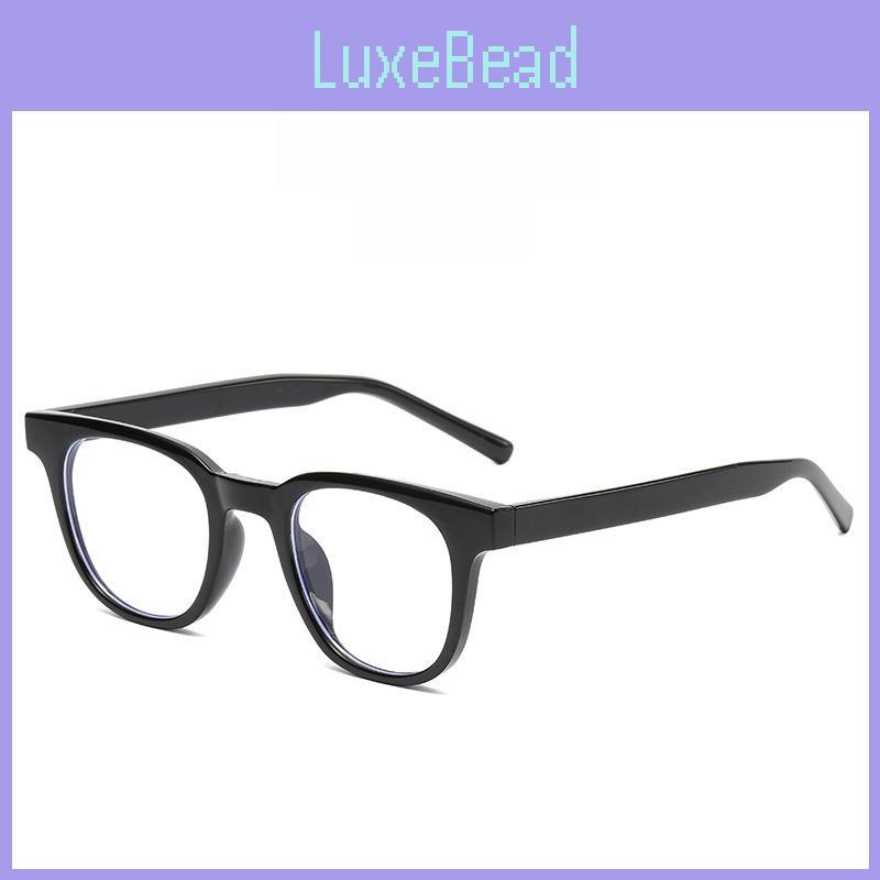 Version Blue Light Blocking Glasses For Women With Retro Square Frame And Resin Lenses