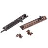 2Pcs AntiThief Security Door Bolt Sliding Latch Lock Gate Window Hardware Fittings