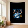 Lionel Messi (5) Wall Tapestry Stylish Wall Hanging for Bedroom Living Room Dorm Nice Present for Family and Friends