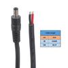 Power Pigtail Cable 5.5mmx2.5mm Bare Male Plug to Bare Wire Power Supply Adapter Repair Cord for CCTV Camera