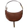 Polo Ralph Lauren Adjustable Strap Leather Tote Shoulder Bag Small Women bags Dark-Brown 428871248014