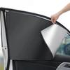 4 pieces of car side window sunshades, summer sunshades, UV reflective magnetic car privacy curtains