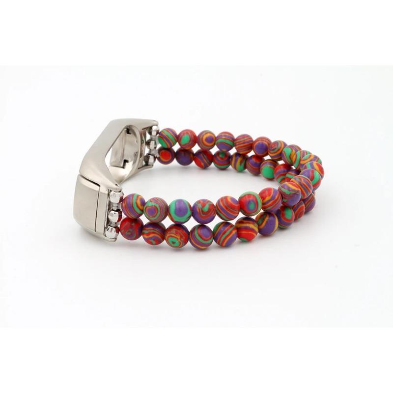 

Классический браслет Mi Band 6 для женщин, сменный браслет для Xiaomi Mi Band 4 5 7, аксессуары для ремешка, сделай сам, ремешок для часов, каменные бусины, синий, нарядный Mi Band 5 6