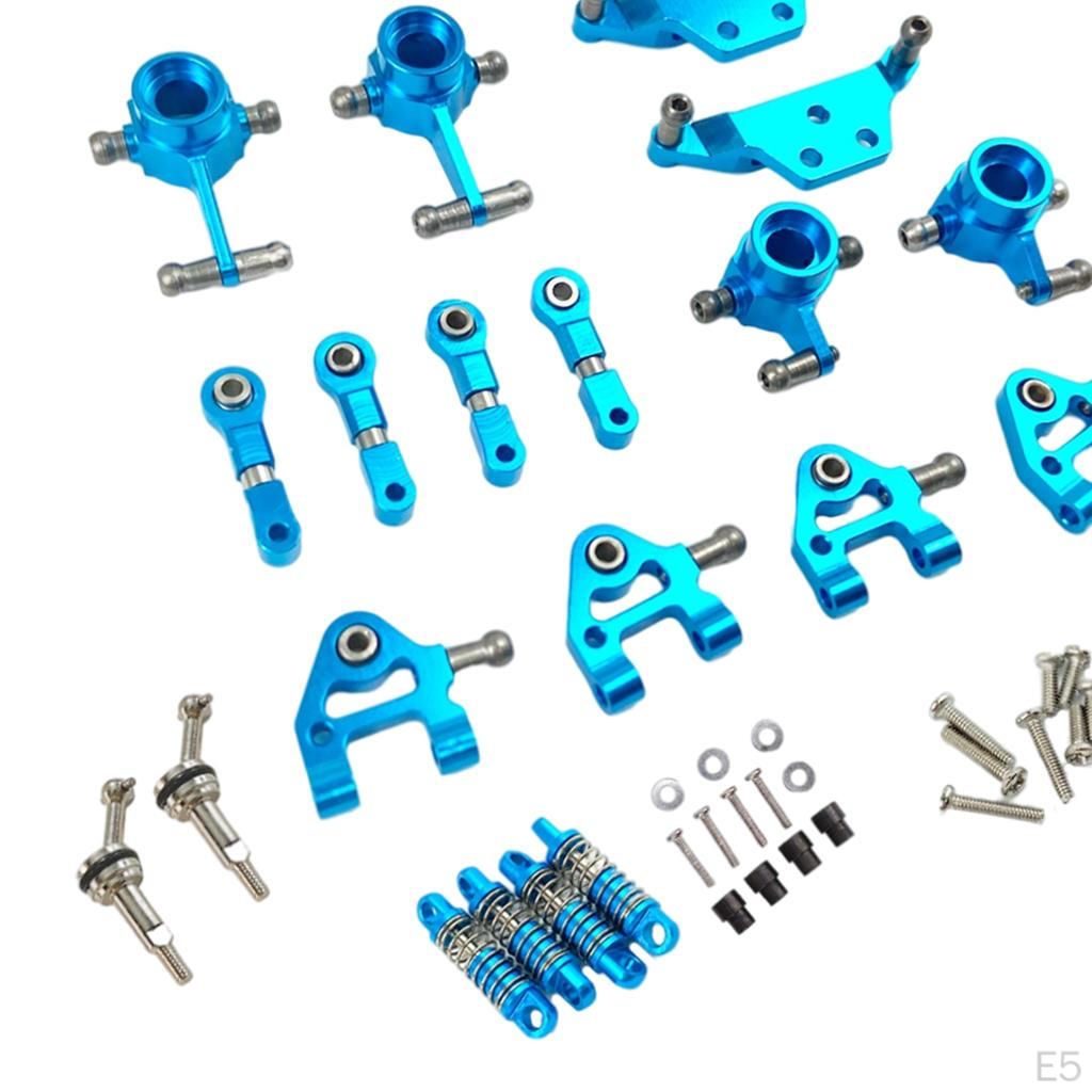 1 / Set Shock Absorber + Steering Arm Upgrade Accessories for K989 K969 P939 K979 Scala