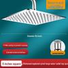 304 Stainless Steel Pressure-Boosting Rain Shower Head for Home Bathrooms