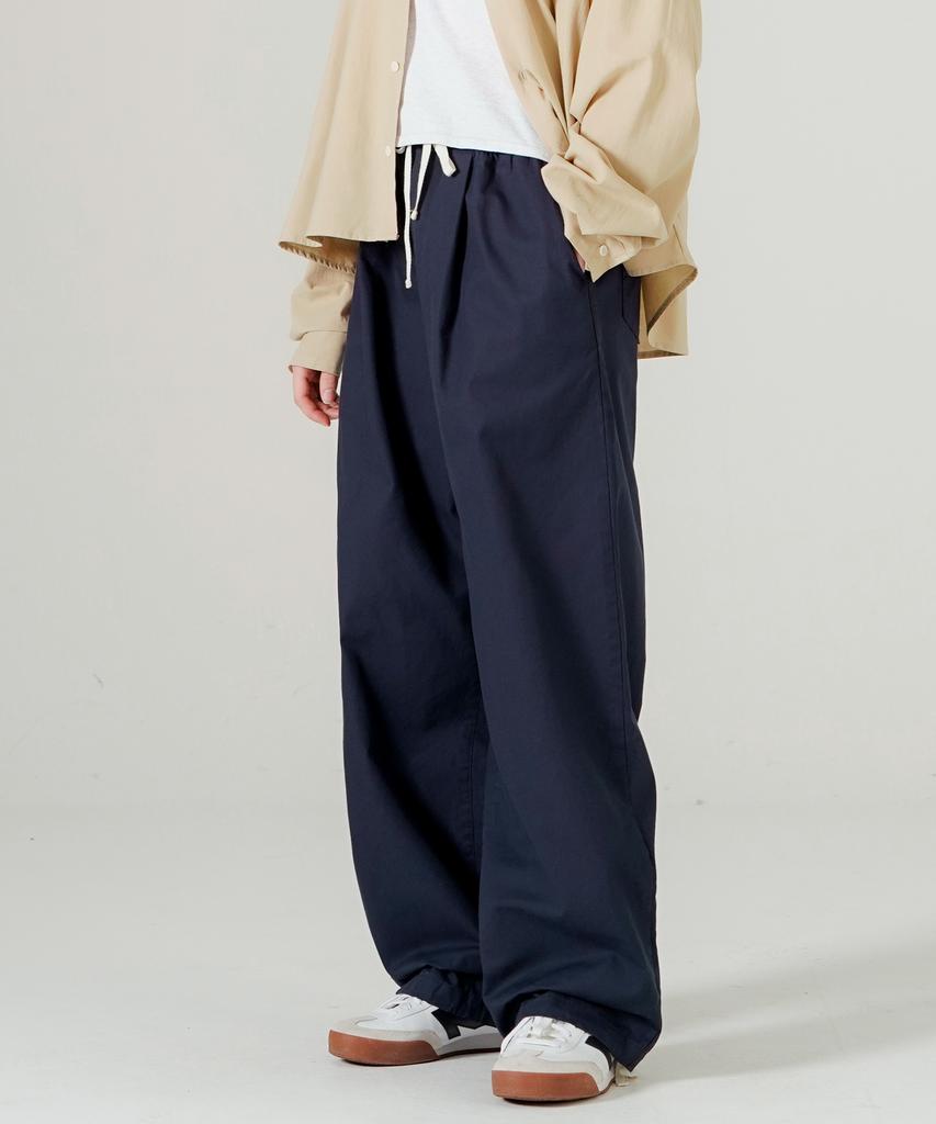 WV PROJECT [2Pack] Gabardine Cotton Elastic Waist Pants 5-Piece Set Mjlp7786 (A Type)