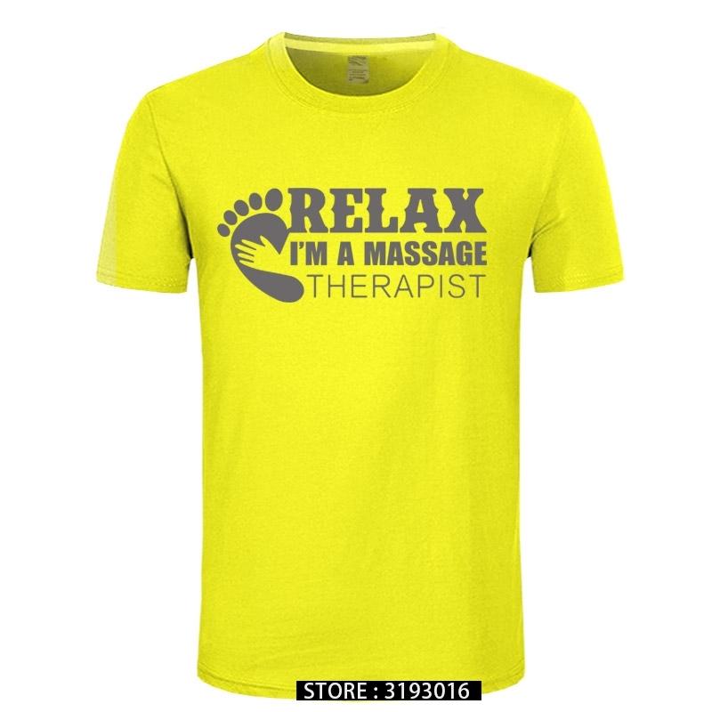 I Am A Massage Therapist Men T Shirt Summer New Fashion Short Sleeve ONeck Cotton Tshirt Funny Mens Tops
