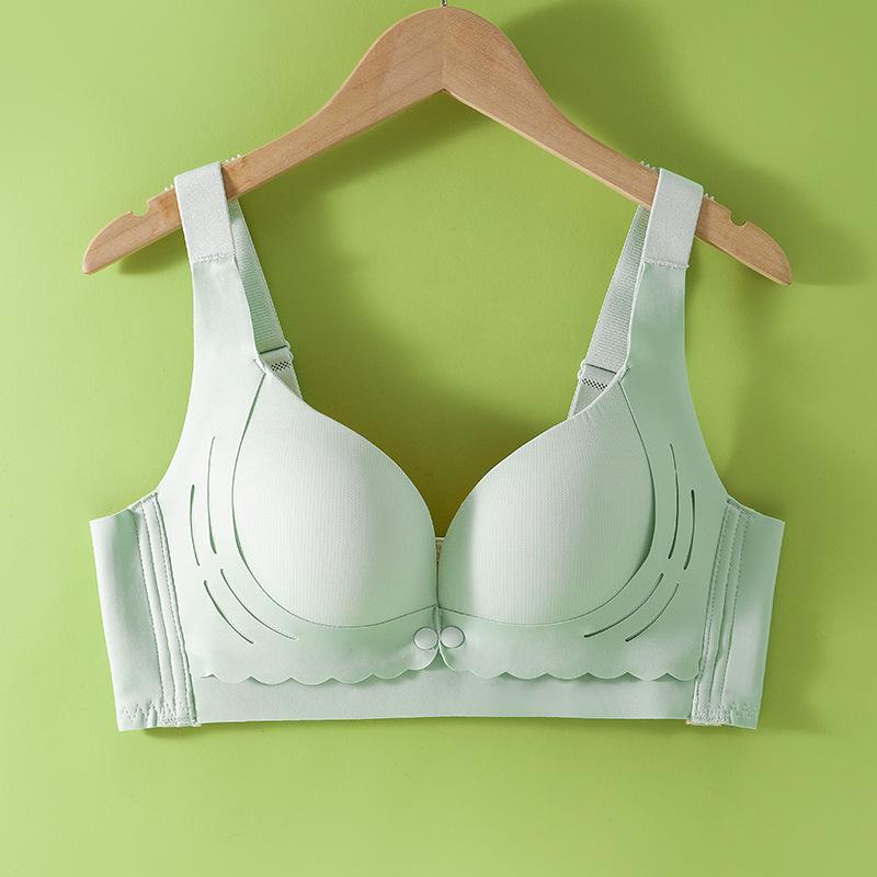 Seamless Maternity Nursing Bra Soft Breathable Front Closure Breastfeeding Bra Pregnancy Postpartum Wireless Comfortable Support Underwear