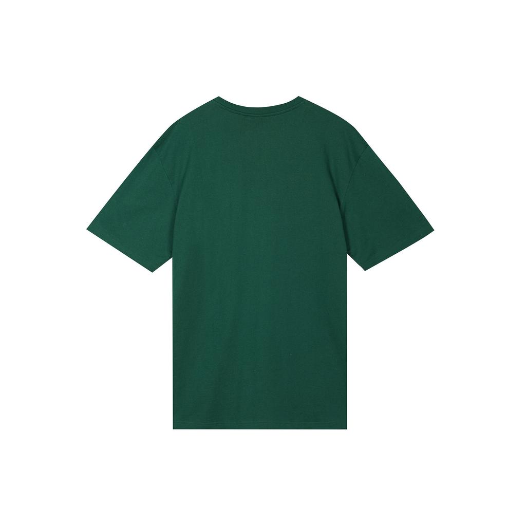 Adidas Originals Trefoil Cartoon Sloth Print Round Neck Short Sleeve T-Shirt Men Tops Forest-Green HB2741