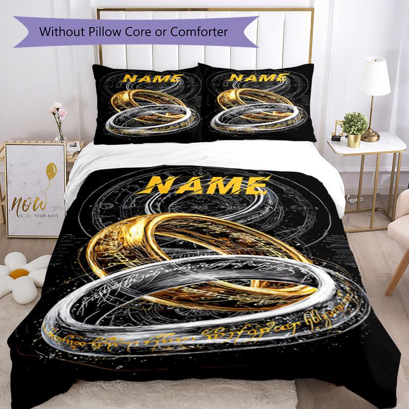 Warner Bros. Lavori (81) Set Biancheria da Letto Personalizzabile con Nome Copripiumino Traspirante con Federe Decorazione per la Casa Regalo di Compleanno