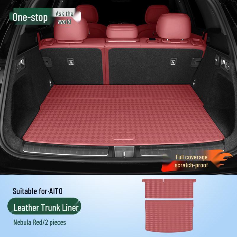 AITO M7 Trunk Mat: Compatible with 26 Models - Full Coverage, Practical Car Interior Accessory