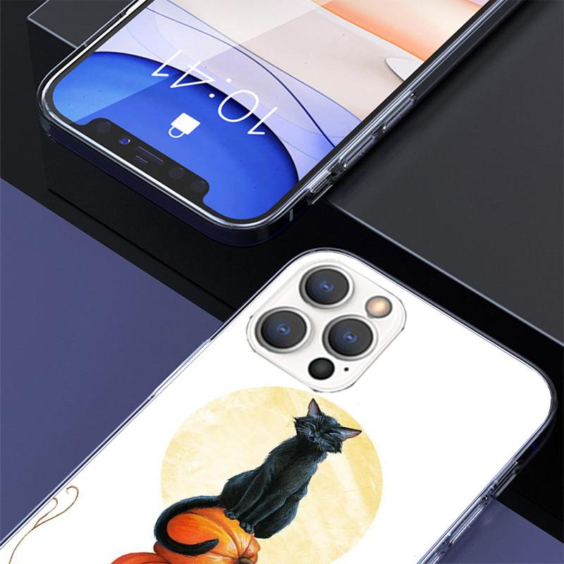 Pumpkin Happy Fall Autumn Phone Case For iPhone 17 Air 16 Pro Max 16E 15 + 14 Plus 11 12 13 Mini 7 8 SE Gift Print Cover Fundas