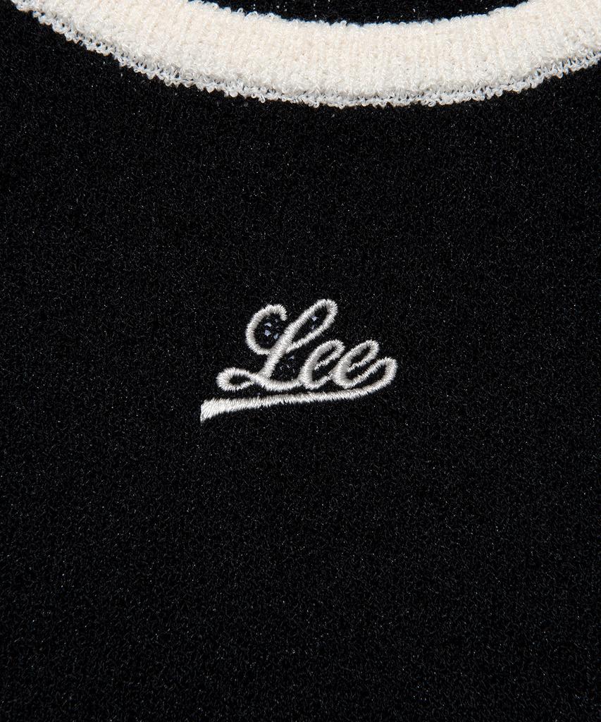 LEE Women'S Raglan Color Block Knit Black
