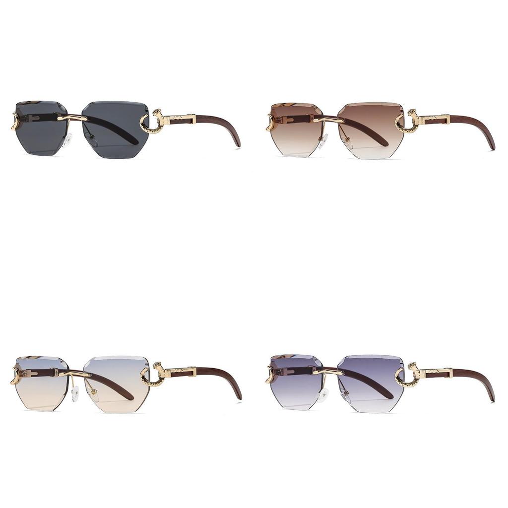 Fashion Polygon Sunglasses With Uv400 Protection For Outdoor Activities And Parties