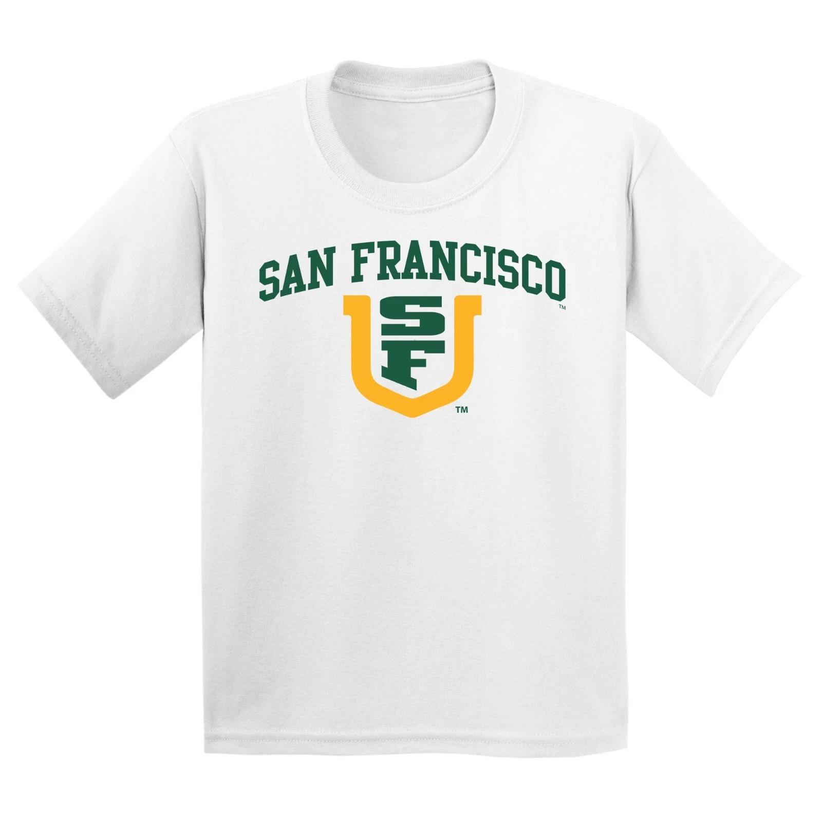 University of San Francisco Dons Arch Logo Youth T-Shirt - White S