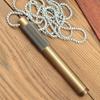 Vintage Füllfederhalter 0,5 mm Halsketten Füllfederhalter Persönlichkeit Mini Taschenstift Geburtstagsgeschenke