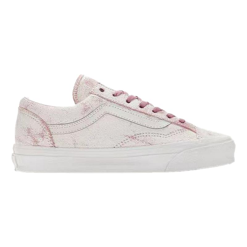 Vans Og Style 36 Lx 'Distress White Pink' Sneakers VN0A4BVEWTM