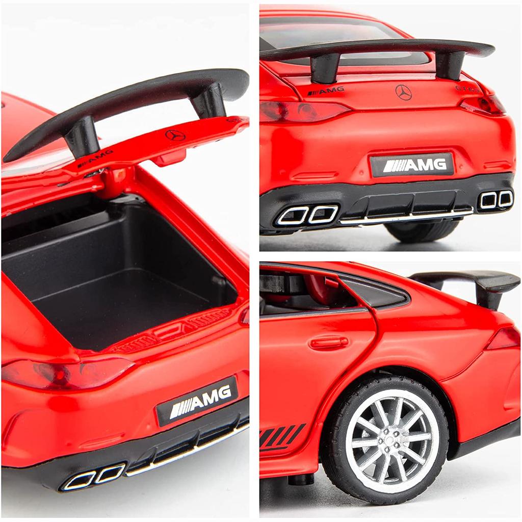 Mașină turnată sub presiune 1/32 Benz AMG GT63 Model de mașină, trage înapoi cu sunet și lumină mașină de jucărie pentru băieți, fete, cadou pentru adulți