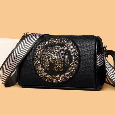 Popular and Niche-style Fashionable Multi-purpose Crossbody Bag for Women - Elephant-shaped Pillow Bag