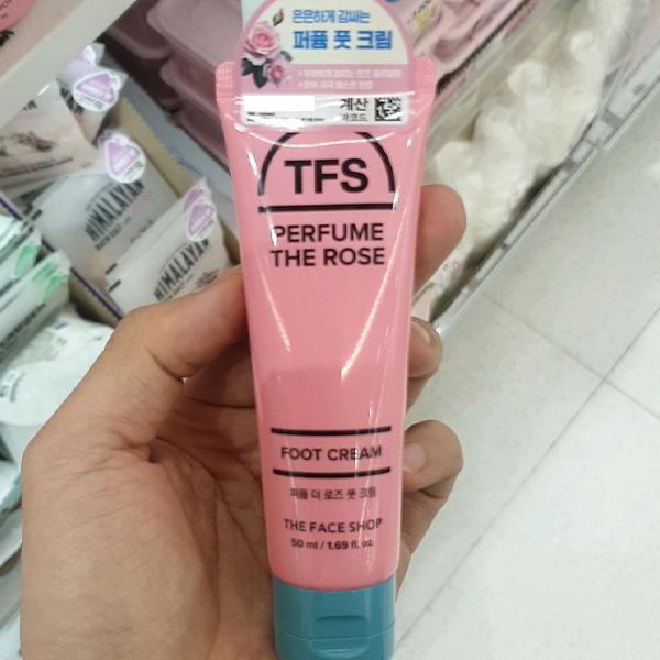 THE FACE SHOP Perfume The Rose Foot Cream 50ml