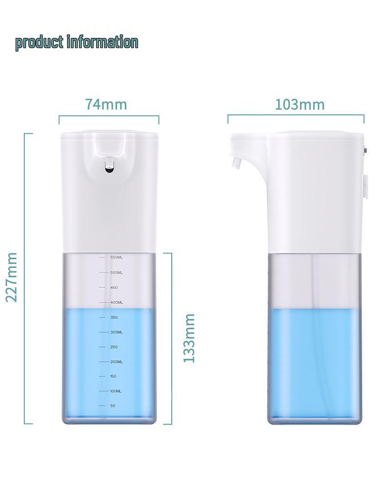 Wall-Mounted Automatic Sensor Soap & Hand Sanitizer Dispenser