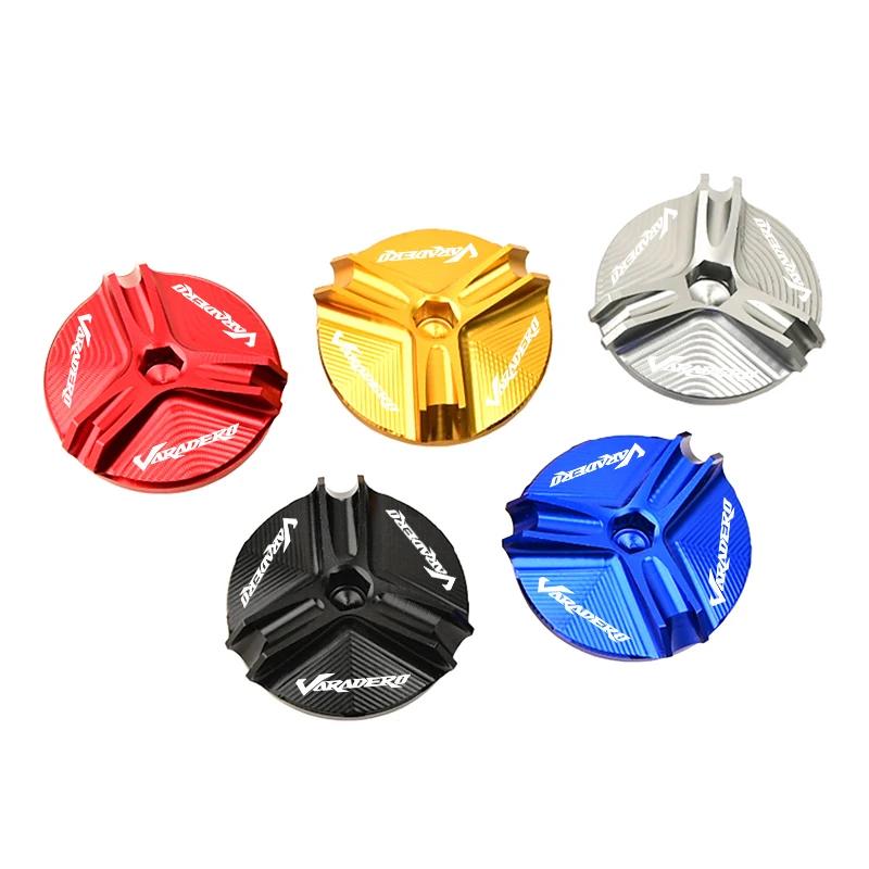 Motorcycle Fashion Accessories CNC Engine Oil Filler Cap Oil Plug Cover For HONDA VARADERO XL1000V XL1000 XL125 V XL 1000 125 V