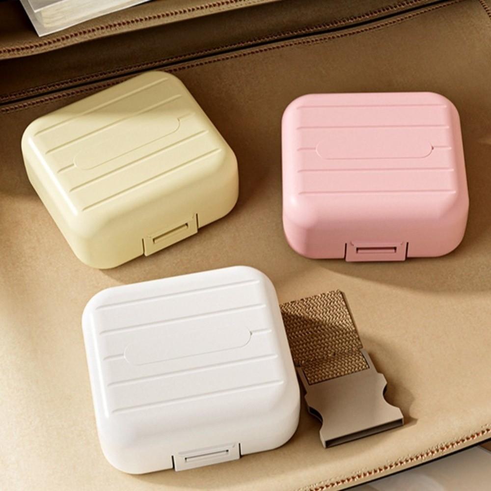 7 Fächer Medikamentenaufbewahrungskoffer Doppelt versiegelt Wochenlanger Tageseinteiler Pillenorganisator Tasche