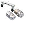 2Pcs 0/15/25/40 Degree Water Jet Angle Speed 1/4Thread Pressure Washer Cleaning Nozzle For Pressure Washer Jet Wash Spray Nozzle