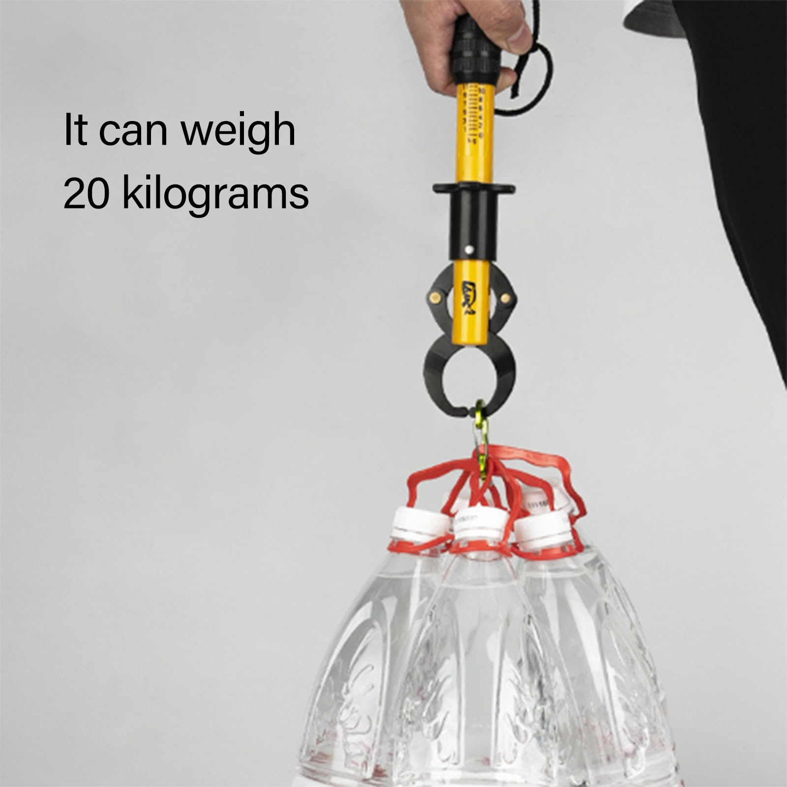 One-Handed Operation Scale Fishing Lip Grabber Fish Alloy Fish Controller Clamp Hook Catch Scale Clip Easy Grip Remover Fishing giallo