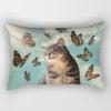 Home Autumn Decoration Oil Painting Style Pillow Cushion Cover Decorations Throw Pillow Cover 30*50 Pillowcase 30x50 40x60 50*70