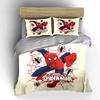 Marvel Ultimate Spider-Man Design Bettwäsche Bettbezug Set Bettbezug Kissenbezüge  (1*Bettbezug 2*Kissenbezüge, ohne Bettdecke)