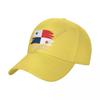 Baseball Cap Panama Flag Cool PanaUnisexian Fans Wild Sun Shade Peaked Adjustable Outdoor Caps for Unisex Women