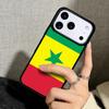 Capa Hülle für iPhone 17 Air 16 Pro Max 15 Plus 11 13 Mini 14 12 Rückseite Handyhülle Senegal Flagge