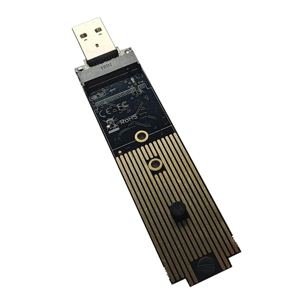 NVME To USB Adapter 10Gbps USB 3.1 Gen 2 To M.2 NVMe SSD Converter Adapter Max 2TB Support UASP TRIM for 2280 2260 2242 2230 SSD