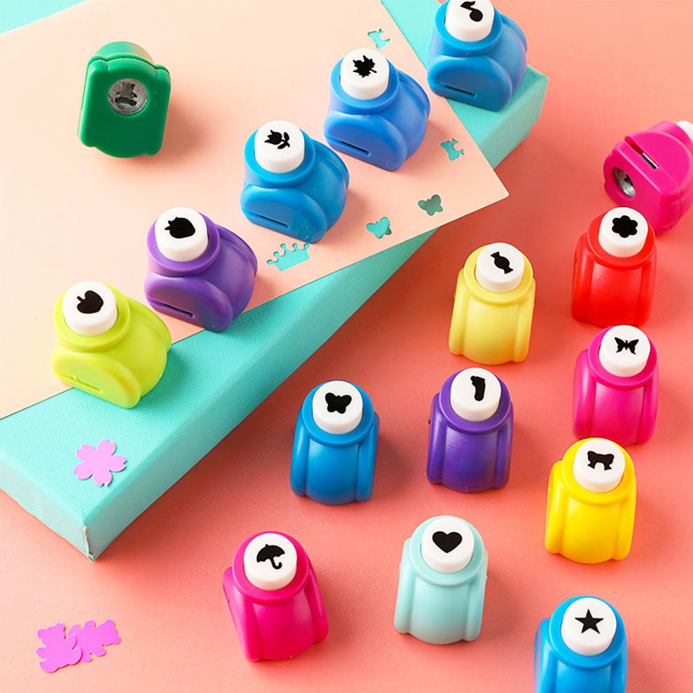 24 Puncher Shape Mini Scrapbook Punches Handmade Cutter Card Craft Calico Printing DIY Flower Paper Craft Punch Hole