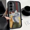 Phone Case for Samsung Galaxy A17 A16 A15 A14 A13 Funny Cats Fashion Style A56 A36 A26 A55 A35 A25 A54 A34 A24 A53 A33 A23 A07 A