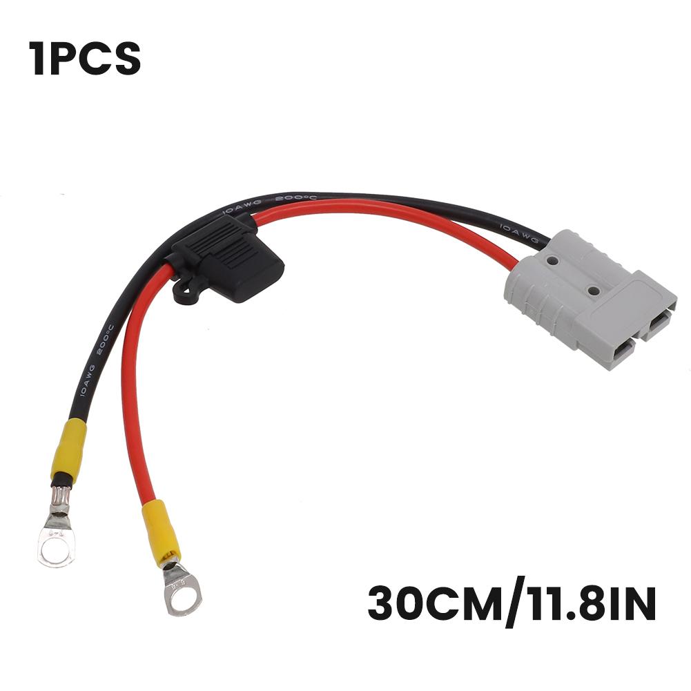 

Медный провод зарядного разъема к клемме аккумулятора M8
