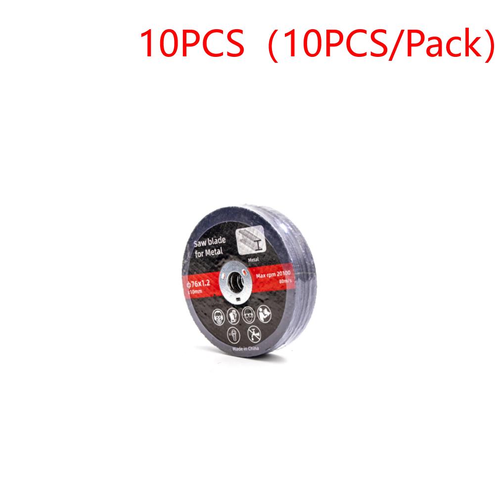 76mm Metal Cutting Discs High Hardness Sanding Cutting Discs Wear Resistance Cutting Blade Angle Grinder Accessories