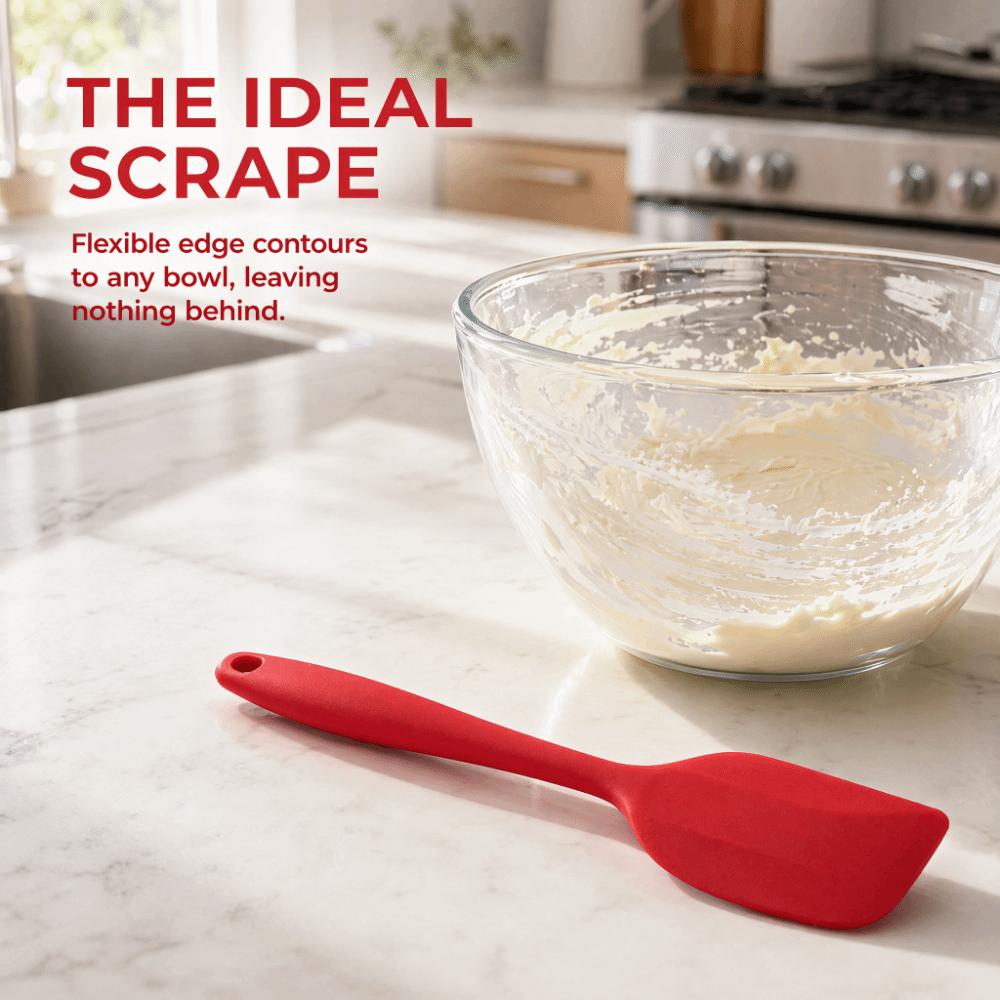 Silicone Silicone Spatula Apply Stir Bowl Scraper Durable Baking Scraper Baking Prep