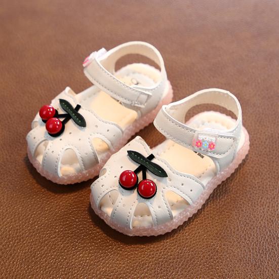 Summer Cartoon Anti Slip Breathable Comfortable Soft Sole Sandal Baby Girl Shoes