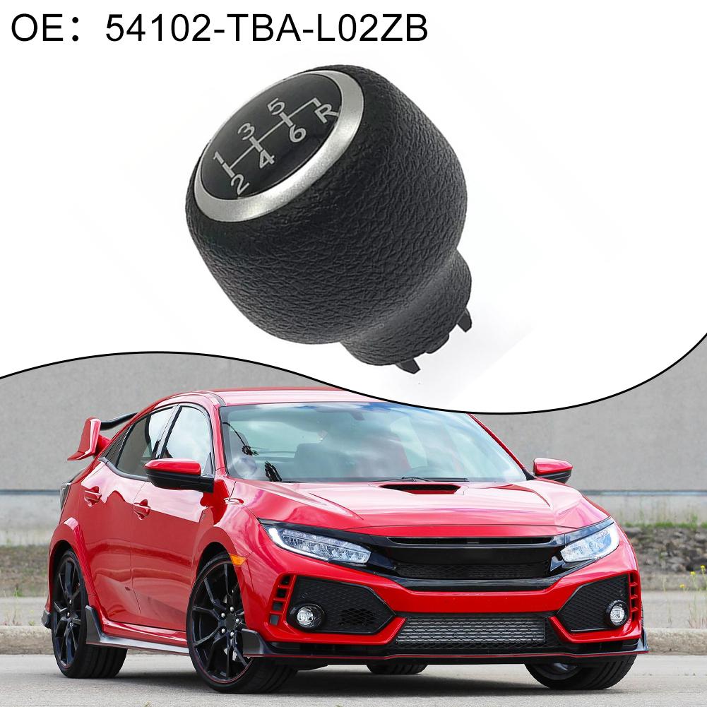 6 Speed Shifter Knob Handle For Honda For Civic 2016-2019 54102TBAL02ZB Replace