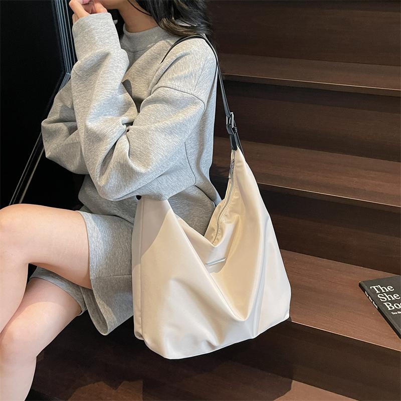 Large Capacity Oxford Tote Bag Women's Shoulder Bag Student Crossbody Bag