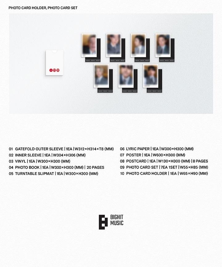 BTS ARIRANG Deluxe Vinyl LP 2 Types Set – B&W Ver. + Color Ver. Limited Collector Edition