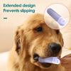 Spazzolino da Denti per Animali Domestici con Dita Setole Morbide in Silicone Spazzolino da Denti per Cani Copridita Pulitore per Denti Animali Domestici per Cani Gatti Cuccioli Conigli Rimuove Delicatamente la Placca