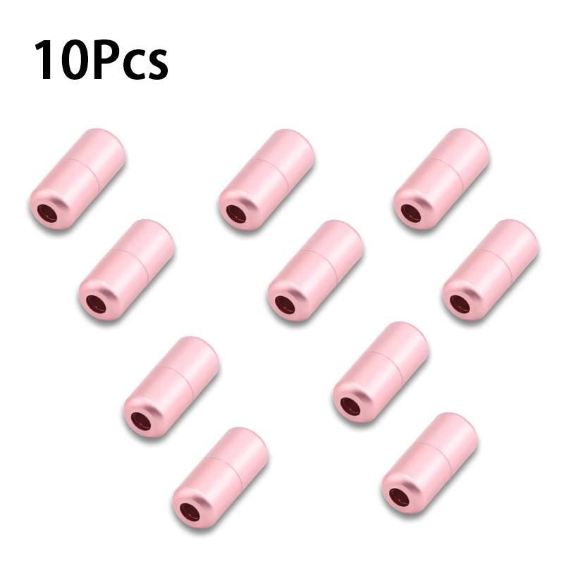 10Pcs NEW Quick-Release Shoelace Buckle Aluminum Metal Buckle Men's and Women's Sneakers Elastic Shoelaces Accessory