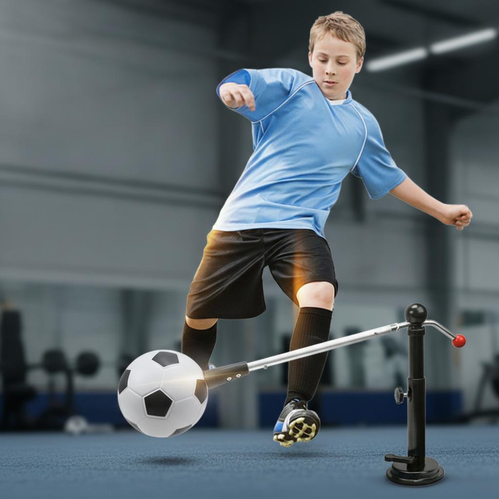 Suction Cup Football Trainer for Kids & Teens Soccer Ball Control, Juggling Stopping Skills