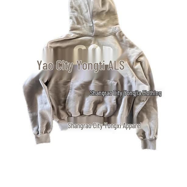 2025 European Autumn/Winter Fashion Long Sleeve Letter Hoodie