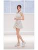 Women's 2025 Autumn High-End Sports Polo Dress: Badminton, Tennis, Golf Casual Skirt